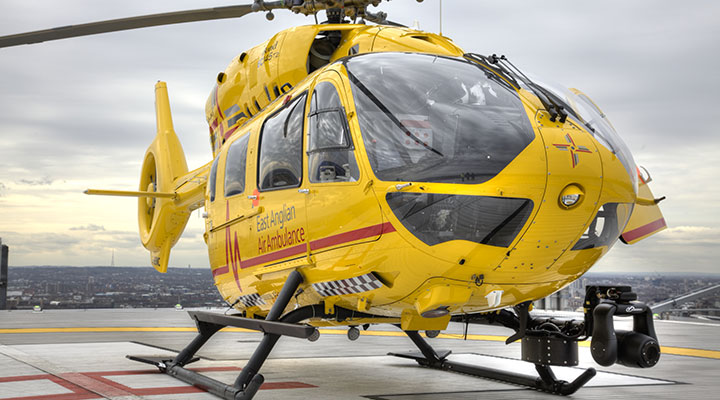 EAST ANGLIAN AIR AMBULANCE NEW HELICOPTER