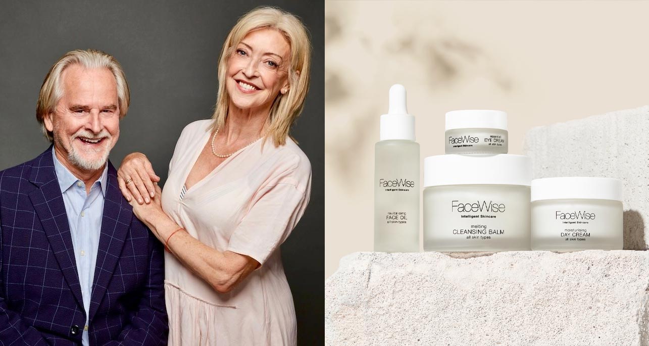 Sharon Maughan and Trevor Eve launch Facewise skincare
